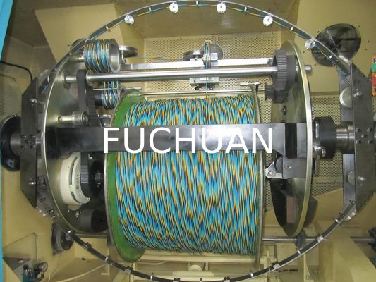 Machine à torsader et à boudiner le fil de cuivre nu à double torsion avec contrôle informatique