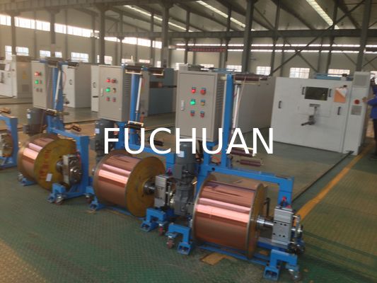L'actif Shaftless payent la double torsion de câblage cuivre de machine rassemblant plusieurs bobines