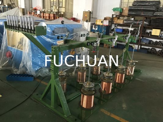 Double torsion puissante groupant l'équipement nu de fils étamés par câblage cuivre de machine