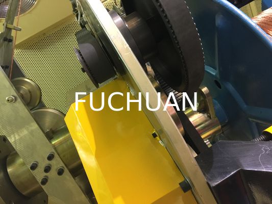 Opération d'écran tactile de machine de regroupement de double torsion de vert pomme de Fuchuan FC-800B