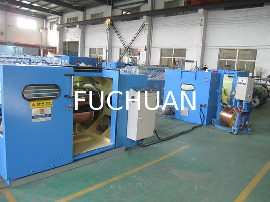 Fil flexible de 19 pièces tordant l'équipement de regroupement de fil étamé automatique de machine