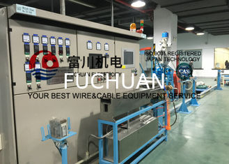 La machine d'extrudeuse de fil de Fuchuan pour le câble LAN Avec le câblage cuivre 2.5-3mm d'admission maximum meurent no. 17