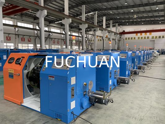 Fil de câble 7.5KW tordant le revêtement bleu ciel de la machine-outil Ral5015 adapté aux besoins du client