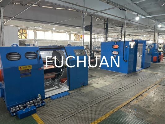Câblage cuivre 100-350kg h automatique entrelacant liant la vitesse minimum de la machine 100m