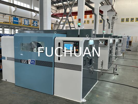 Machine à regrouper Fuchuan à double torsion du fil de cuivre 630 de toronnage de fil étamé