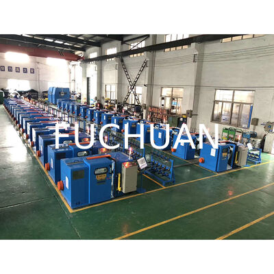 Machine à retordre le cuivre de section maximale 50 mm² conçue avec un système de refroidissement par air et un mode de fonctionnement à écran tactile assurant le traitement des fils