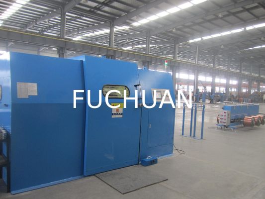 Machine à torsader et à boudiner le fil de cuivre nu à double torsion avec contrôle informatique