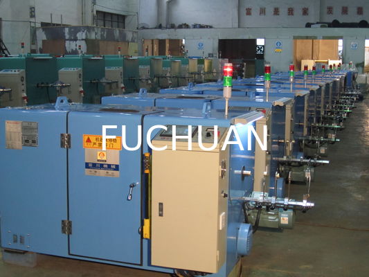 0.04-2.52mm Fil de cuivre nu Fil en fer blanc CCA Twisting Bunching Buncher Machine