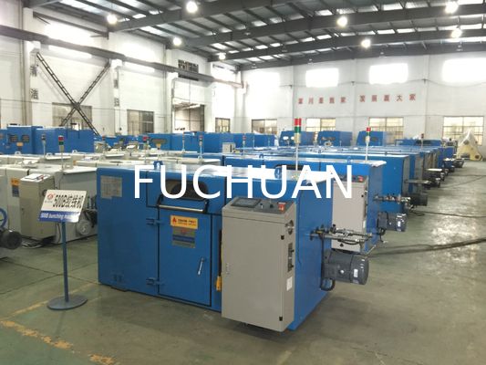 0.04-2.52mm Fil de cuivre nu Fil en fer blanc CCA Twisting Bunching Buncher Machine