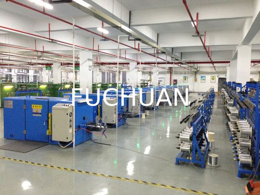 0.04-2.52mm Fil de cuivre nu Fil en fer blanc CCA Twisting Bunching Buncher Machine
