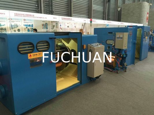 FUCHUAN 4000 Twist Copper Wire Bunching Machine Opération avec écran tactile 19 pièces
