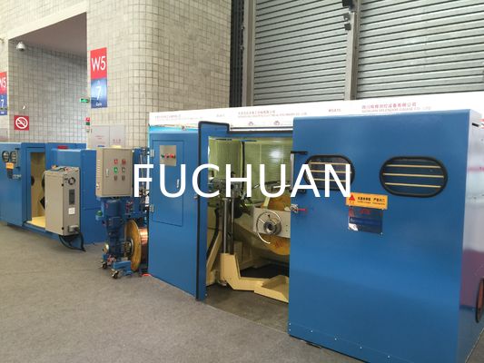 FUCHUAN 4000 Twist Copper Wire Bunching Machine Opération avec écran tactile 19 pièces
