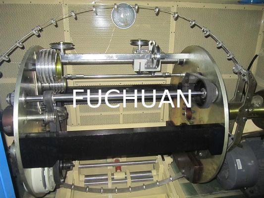Double torsion gainée argentée de fil groupant l'opération d'écran tactile de machine