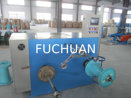 Le câblage cuivre de groupeur de double torsion prennent l'équipement de bobine de la machine 1600mm