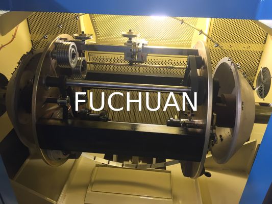Machine à retordre le fil de cuivre à faible bruit à bobines 630, équipement 19 pièces, fil de 0,41