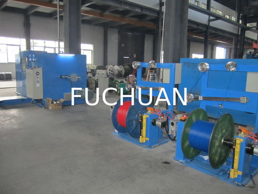 Double machine standard de torsion de câblage cuivre groupant l'opération d'écran tactile du diamètre 630mm