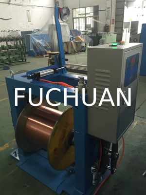 Le câblage cuivre bleu ciel tordant le fil actif Shaftless de machine prennent l'équipement
