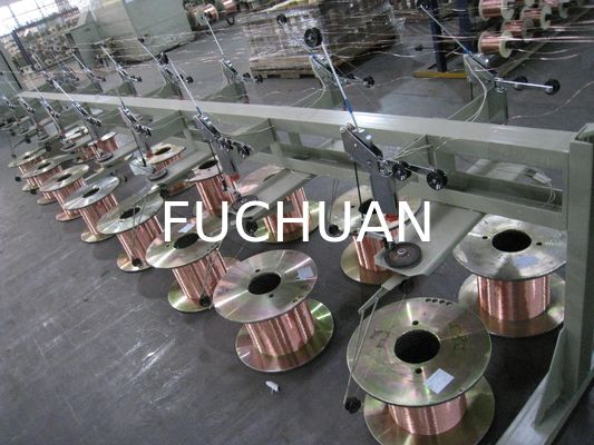 Le type passif paye l'équipement automatique de machine de regroupement de double torsion de fil