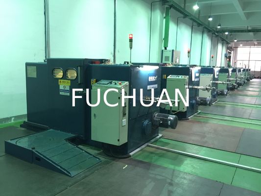 Machine de retordage de fils à double torsion ISO, équipement de toronnage de fils de cuivre de 0,52 mm