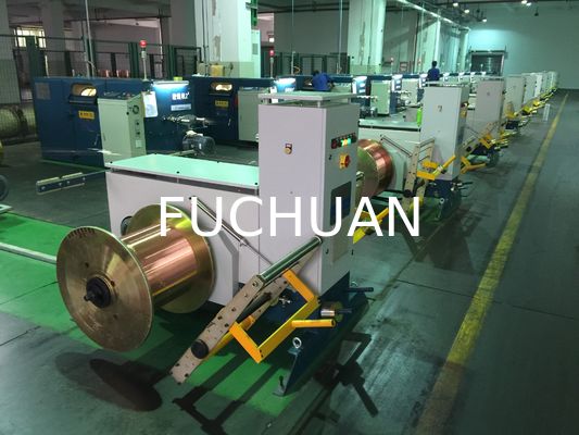 Machine de retordage de fils à double torsion ISO, équipement de toronnage de fils de cuivre de 0,52 mm