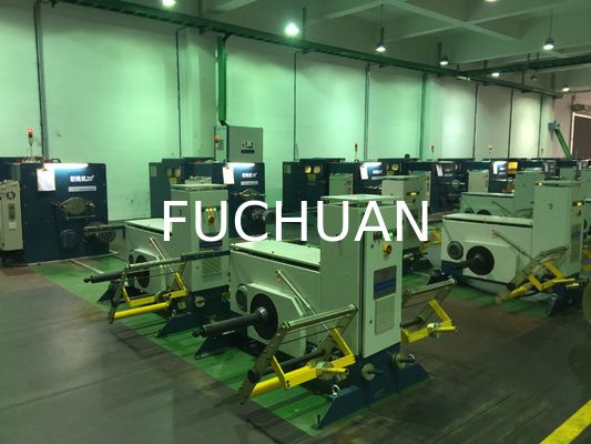 Machine de retordage de fils à double torsion ISO, équipement de toronnage de fils de cuivre de 0,52 mm