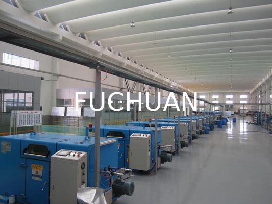 L'argent de fil étamé a revêtu le fil de cuivre de FUCHUAN groupant l'équipement de machine