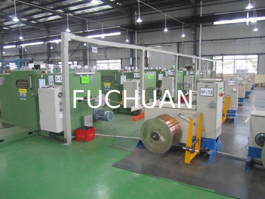 Double machine standard de torsion de câblage cuivre groupant l'opération d'écran tactile du diamètre 630mm