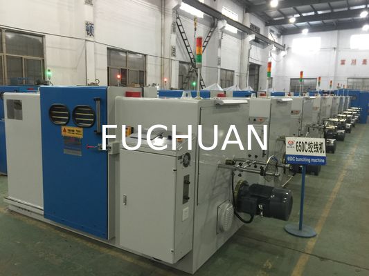 Câblage cuivre nu de double torsion de câble groupant l'équipement automatique de machine