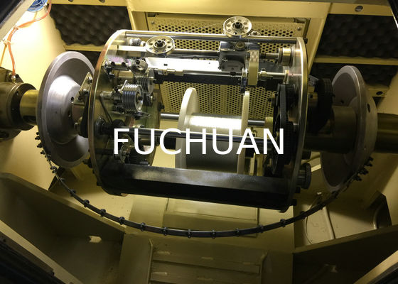3.7KW Machine à torsader le fil de cuivre Diamètre de l'arbre 400mm Bobine Frein électromagnétique