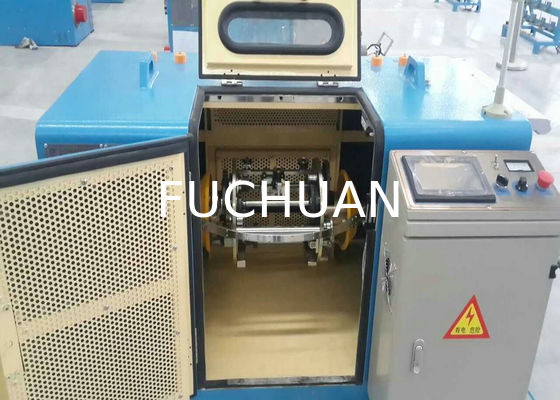Machine de torsadage de fil de cuivre à commande par API, bobine de 300 mm, 2300x1100x1330 mm