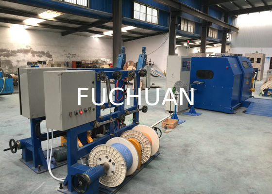 Machine de retordage de fil à âme de cuivre 30MM - 200MM Équipement de pose de câbles Fuchuan
