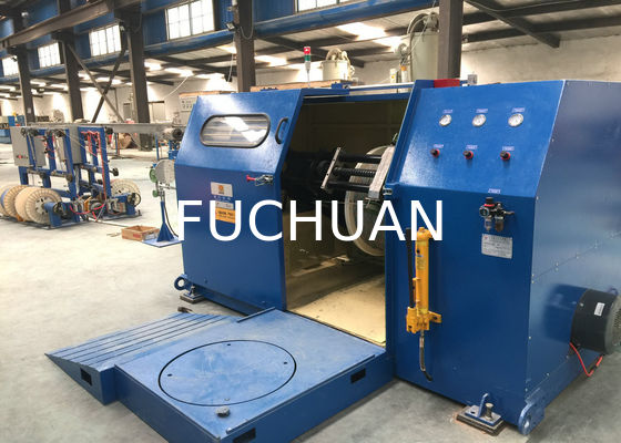 Machine de retordage de fil à âme de cuivre 30MM - 200MM Équipement de pose de câbles Fuchuan
