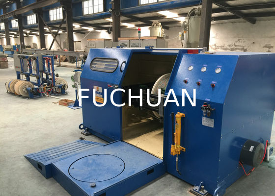 Machine de torsadage de fil de cuivre Fuchuan à cadre unique, pose de câble, vitesse maximale 500 tr/min