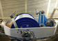 La machine de torsion de fil de bleu de ciel avec φ400 le × φ25×276 épongent la bobine