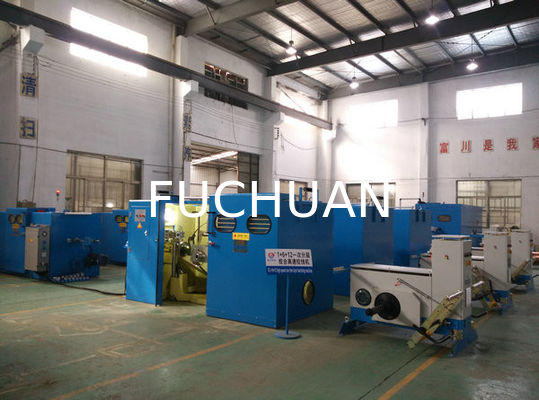 Fil flexible de 19 pièces tordant l'équipement de regroupement de fil étamé automatique de machine