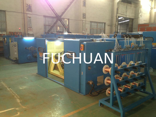 Câblage cuivre du rendement élevé 19Pcs tordant la machine groupant un équipement de temps