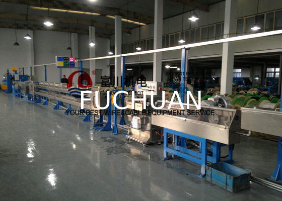 Machine d'extrusion de câble de Fuchuan pour le diamètre de mise en gaine 1-6mm de fil de fil isolé par fil automatique