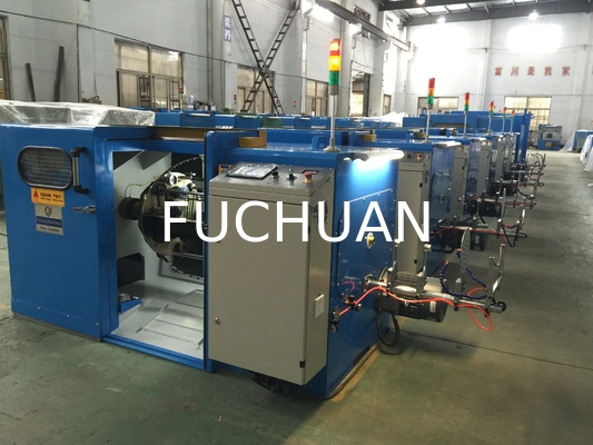 0.03-0.64mm électrique de fil de cuivre de fabrication de torsion machine de chargement