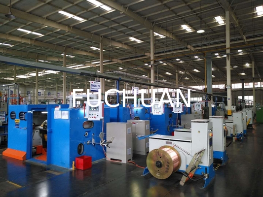 0.05-2.52mm fil de cuivre en conserve machine de fabrication à double torsion