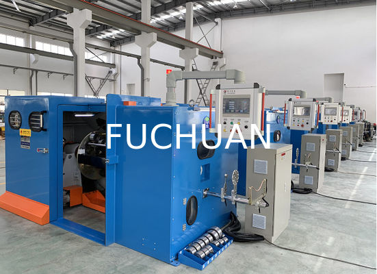 Machine à double torsion de câble de cuivre Fuchuan High Speed Bunching