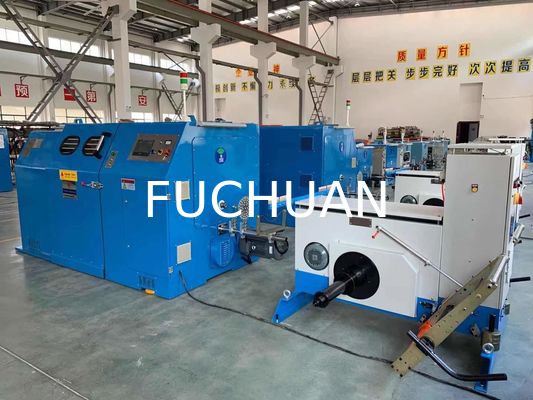 Câblage cuivre rapide de la vitesse 4500KG groupant la production de fil de diamètre de la machine 0.2-1.04mm