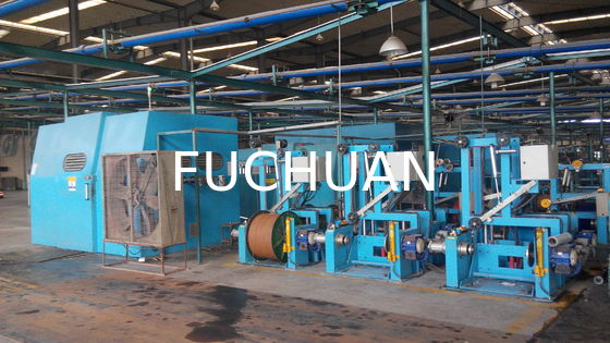 Câblage cuivre de noyaux d'échouage de conducteur de double torsion groupant l'équipement de machine