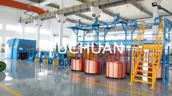 Câblage cuivre de noyaux d'échouage de conducteur de double torsion groupant l'équipement de machine