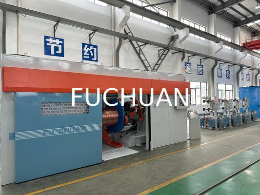 Le câblage cuivre de fil en aluminium groupant l'équipement de la torsion compactée par machine 0.12mm 0.45mm