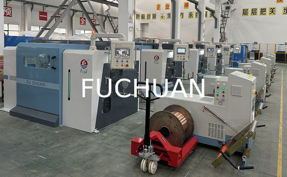 Lances électroniques de machine de regroupement de fil de cuivre de toronnage de double torsion à grande vitesse de Fuchuan