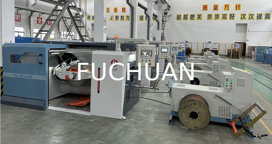 Lances électroniques de machine de regroupement de fil de cuivre de toronnage de double torsion à grande vitesse de Fuchuan