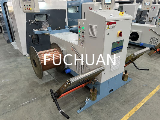 Machine de raccordement de fil de cuivre nu avec échangeur électrique de hauteur, direction de torsion S ou Z et système de commande PLC