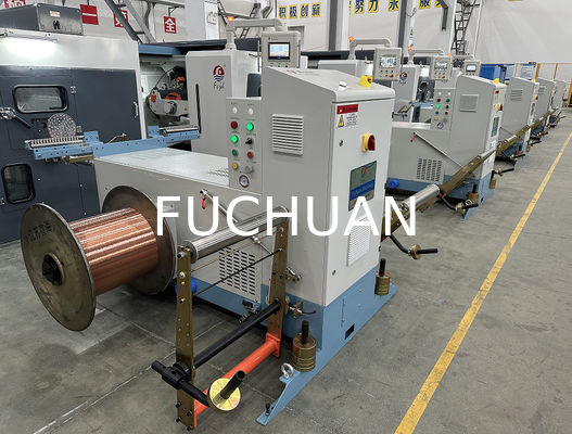 Machine à retordre le fil de cuivre à torsion gauche et droite, adaptée aux fils de cuivre de 0,08 mm à 0,64 mm et 224 brins