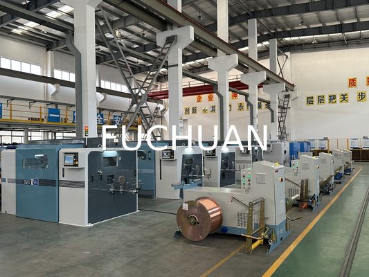 Machine à regrouper Fuchuan à double torsion du fil de cuivre 630 de toronnage de fil étamé
