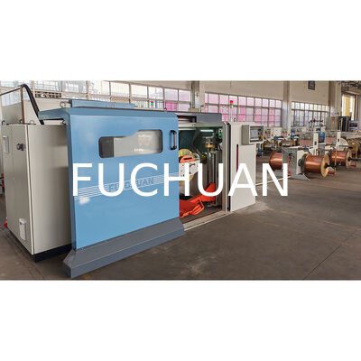 Machine à doubler et torsader les câbles en fil de cuivre à grande vitesse automatique Fuchuan FC-800